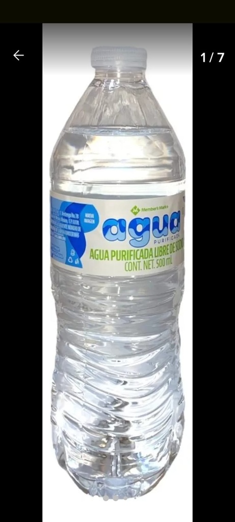 Agua Natural 500 ml