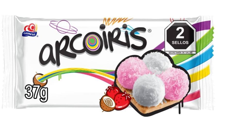 Galletas Arcoiris 37g