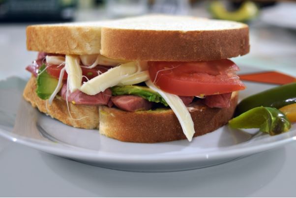 Sandwich de Jamón de Pavo