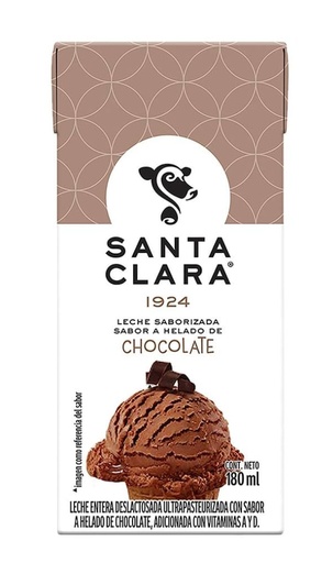 Leche Santa Clara Sabor Chocolate 180ml